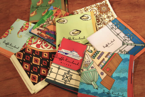 KINLOCH…handkerchief from Milano.